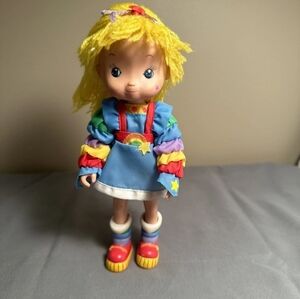 Vintage Rainbow Brite Doll 1983 Hallmark Yarn Hair.